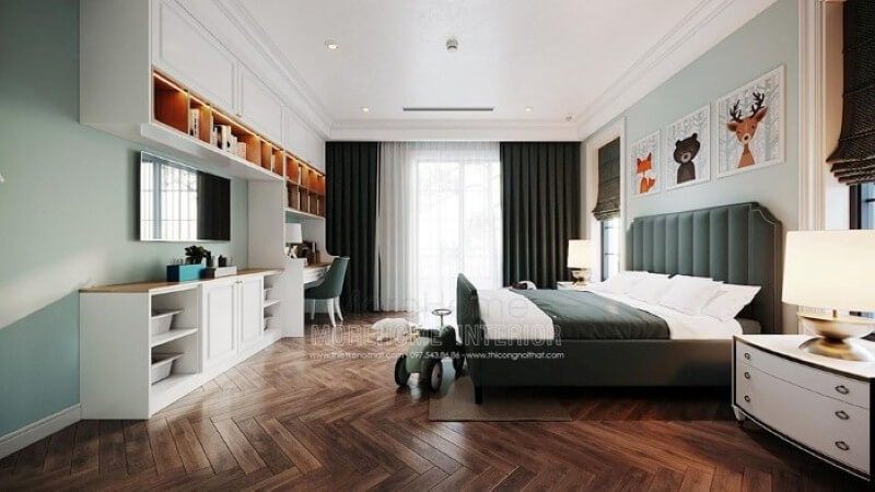 Mẫu giường ngủ đẹp, sinh động cho phòng trẻ em
